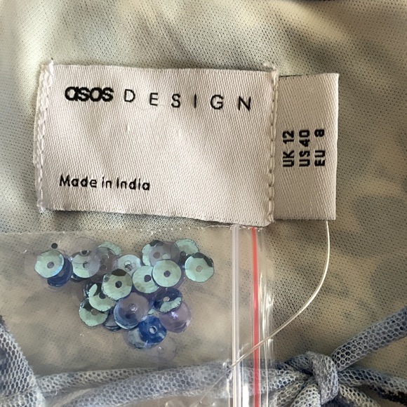 Asos embellished maxi dress. - Picture 3 of 4